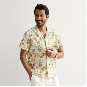 Linen button down shirt